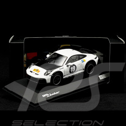 Porsche 911 Dakar Type 992 Rallye Safari 1971 n° 19 2023 Blanc / Noir 1/43 Minichamps WAP0209110R60Y