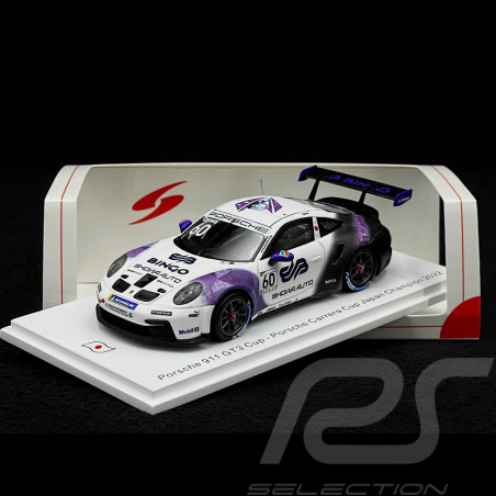 Porsche 911 GT3 Cup Type 992 n° 60 Sieger Porsche Carrera Cup Japan 2022 1/43 Spark SJ145