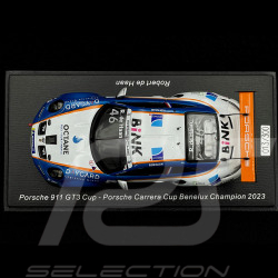 Porsche 911 GT3 Cup Type 992 n° 46 Vainqueur Porsche Carrera Cup Benelux 2023 1/43 Spark S5667