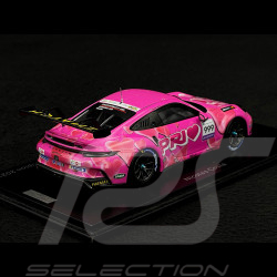 Porsche 911 GT3 Cup Type 992 n° 999 Vainqueur Porsche Carrera Cup Brésil 2023 1/43 Spark S5669