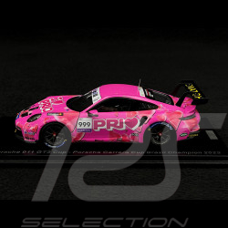 Porsche 911 GT3 Cup Type 992 n° 999 Vainqueur Porsche Carrera Cup Brésil 2023 1/43 Spark S5669