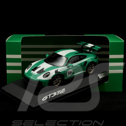 Porsche 911 GT3 RS Type 992 2023 Green / White 1/43 Spark WAP0202870SGT3