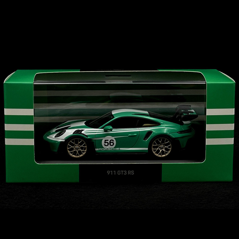 Porsche 911 GT3 RS Type 992 2023 Salzburg Grün / Weiß 1/43 Spark WAP0202870SGT3