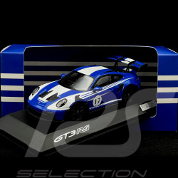 Porsche 911 GT3 RS Type 992 2023 Blau / Weiß 1/43 Spark WAP0202860SGT3