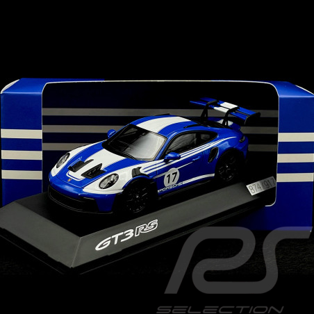 Porsche 911 GT3 RS Type 992 2023 Blau / Weiß 1/43 Spark WAP0202860SGT3