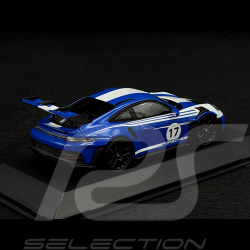 Porsche 911 GT3 RS Type 992 2023 Blau / Weiß 1/43 Spark WAP0202860SGT3