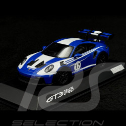 Porsche 911 GT3 RS Type 992 2023 Blau / Weiß 1/43 Spark WAP0202860SGT3