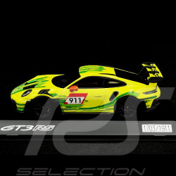 Porsche 911 GT3 RS Type 992 Grello 2023 Gelb / Grün 1/43 Spark WAP0202840SGT3