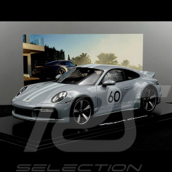 Porsche 911 Sport Classic Type 992 2022 Gris Sport Métallique / Intérieur Noir 1/18 Spark WAP0210120SSCL