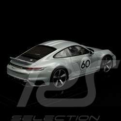 Porsche 911 Sport Classic Type 992 2022 Gris Sport Métallique / Intérieur Noir 1/18 Spark WAP0210120SSCL