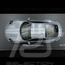 Porsche 911 Sport Classic Type 992 2022 Gris Sport Métallique / Intérieur Noir 1/18 Spark WAP0210120SSCL