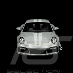 Porsche 911 Sport Classic Type 992 2022 Gris Sport Métallique / Intérieur Noir 1/18 Spark WAP0210120SSCL