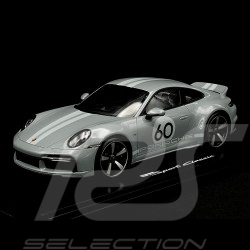 Porsche 911 Sport Classic Type 992 2022 Gris Sport Métallique / Intérieur Noir 1/18 Spark WAP0210120SSCL