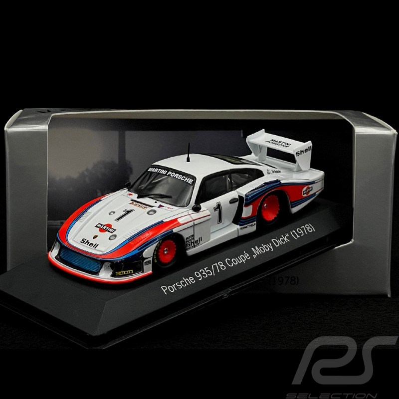 RARE - Signée par Norbert Singer - Porsche 935 Moby Dick 1978 n° 1 Martini 1/43 Minichamps WAP02004597