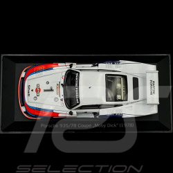 RARE - Hand-Signed by Norbert Singer - Porsche 935 Moby Dick 1978 n° 1 Martini 1/43 Minichamps WAP02004597