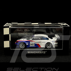 BMW M3 GTR n° 142 Vainqueur 24h Spa-Francorchamps 2004 1/43 Minichamps 400042392