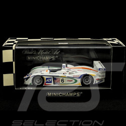 Audi R8 n° 6 Vainqueur 24h Le Mans 2003 1/43 Minichamps 400031306