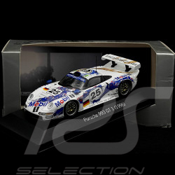 RARE - Hand-Signed by Norbert Singer - Porsche 911 type 993 GT1 Le Mans 1996 n° 25 Wollek 1/43 Minichamps WAP02004797