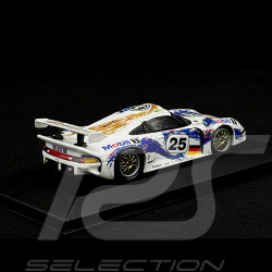 RARE - Hand-Signed by Norbert Singer - Porsche 911 type 993 GT1 Le Mans 1996 n° 25 Wollek 1/43 Minichamps WAP02004797