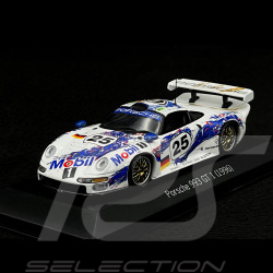 RARE - Hand-Signed by Norbert Singer - Porsche 911 type 993 GT1 Le Mans 1996 n° 25 Wollek 1/43 Minichamps WAP02004797