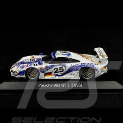 RARE - Hand-Signed by Norbert Singer - Porsche 911 type 993 GT1 Le Mans 1996 n° 25 Wollek 1/43 Minichamps WAP02004797