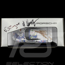 RARE - Hand-Signed by Norbert Singer - Porsche 911 type 993 GT1 Le Mans 1996 n° 25 Wollek 1/43 Minichamps WAP02004797