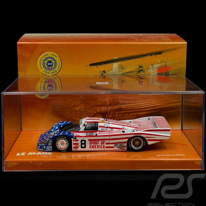 Porsche 956 L n° 8 3. 24h Le Mans 1986 1/43 Minichamps 433866508
