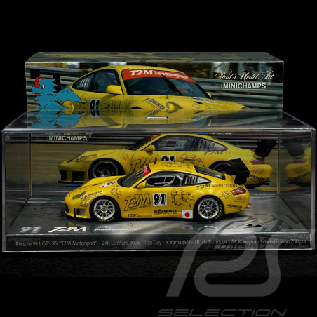 Porsche 911 GT3 RS Type 996 n° 91 24h Le Mans 2006 1/43 Minichamps 403066981