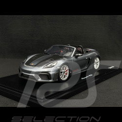 Porsche 718 Spyder RS Type 982 2024 Gris Vanadium Métallisé 1/18 Spark WAP0212160RSPY