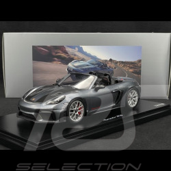 Porsche 718 Spyder RS Type 982 2024 Vanadium Grey Metallic 1/18 Spark WAP0212160RSPY