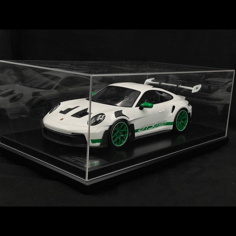 1/12 ポルシェ 911 (992) GT3 RS ホワイト 1/12 Scale Porsche 911/992 GT3 RS 2022 - White w/ Red Diecast