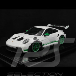 Porsche 911 GT3 RS Type 992 2023 Tribute To 1972 Carrera RS Blanc bandes Vertes 1/12 Spark WAP0231550P002