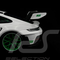 Porsche 911 GT3 RS Type 992 2023 Tribute To 1972 Carrera RS White / Green Stripes 1/12 Spark WAP0231550P002