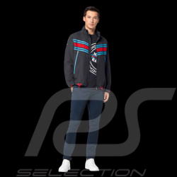 Porsche Jacke Martini Racing Kollektion Winddichte Marineblau WAP556P0MR - Herren