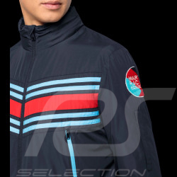 Porsche Jacke Martini Racing Kollektion Winddichte Marineblau WAP556P0MR - Herren