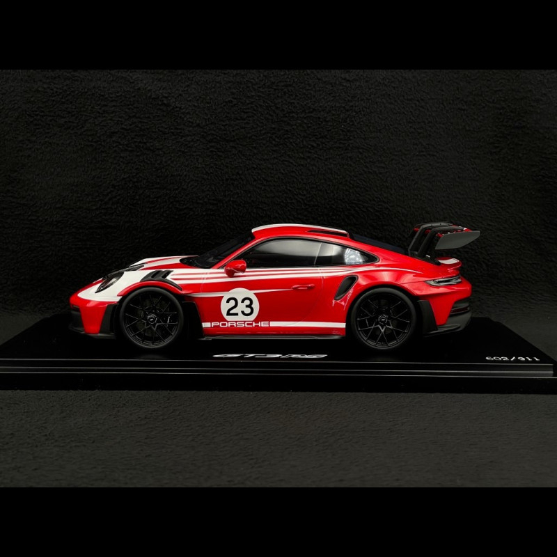 Porsche 911 GT3 RS (992) - Salzburg rot - Limited Edition 917 Stück - Spark 1:43