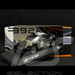 Porsche 911 GT3 RS Type 992 n°992 Weissach Test Track 2023 Grau / Orange 1/43 Spark WAP0202880SGT3