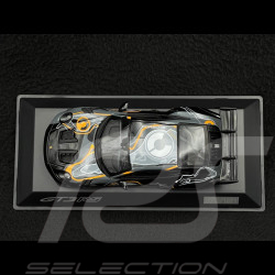 Porsche 911 GT3 RS Type 992 n°992 Weissach Test Track 2023 Grau / Orange 1/43 Spark WAP0202880SGT3