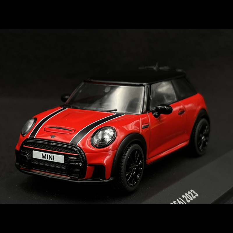Mini Cooper John Works Red 2023 In Scala 1:43 - Modellino Da Collezione Solido - Foto 9