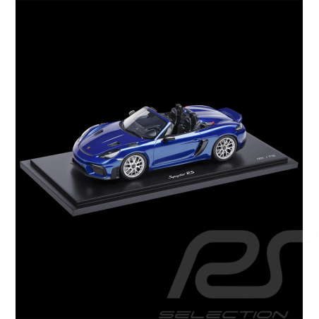 Porsche 718 Spyder RS Typ 982 Sanmarino Blau 1/18 Spark WAP0212170RSPY