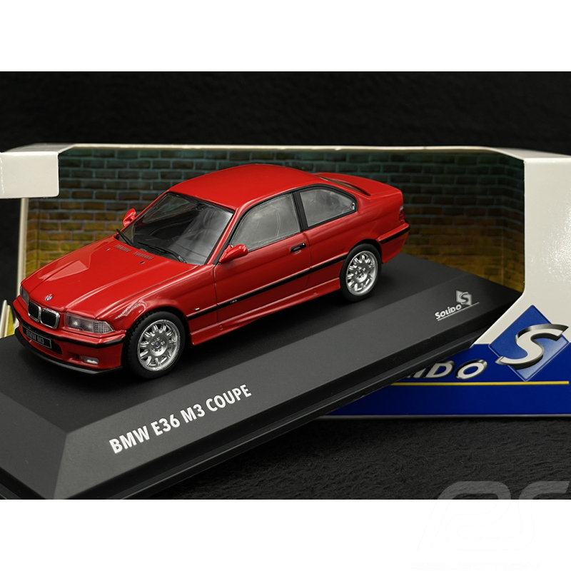 BMW M3 E36 Coupé 1999 Red 1/43 Solido S4315201