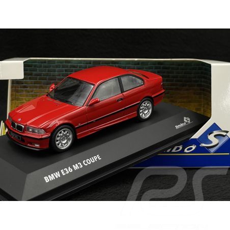 BMW M3 E36 Coupé 1999 Red 1/43 Solido S4315201