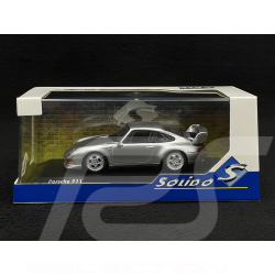 Porsche 911 RS Clubsport Type 993 1993 Argent Polaire 1/43 Solido S4313803