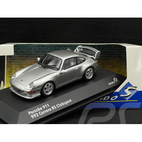 Porsche 911 RS Clubsport Type 993 1993 Argent Polaire 1/43 Solido S4313803