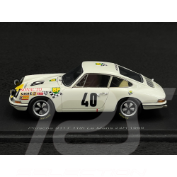 Porsche 911 T n° 40 24h Le Mans 1969 1/43 Spark S9743