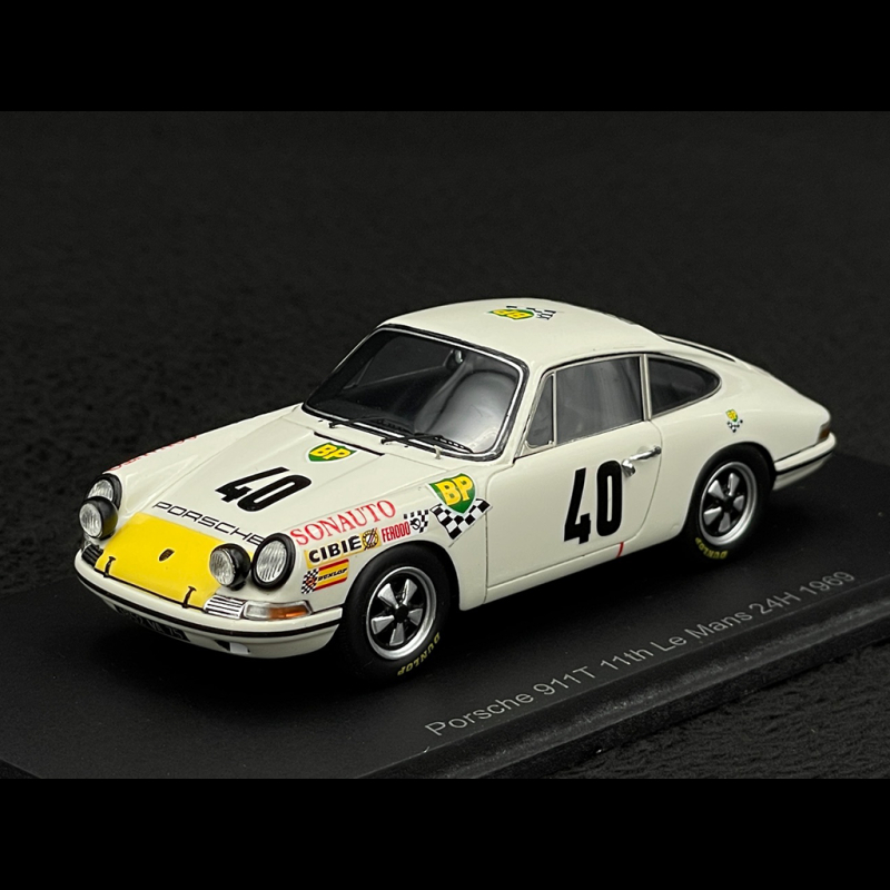 NO SPARK Porsche 911 T #66 24 HEURES DU MANS 1969 1/43 ARENA