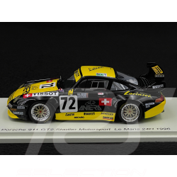 Porsche 911 GT2 Type 993 n° 72 24h Le Mans 1996 1/43 Spark S5523