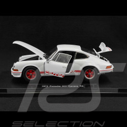 Porsche 911 Carrera RS 2.7 1973 blanche / rouge 1/18 Welly 18044