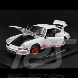 Porsche 911 Carrera RS 2.7 1973 blanche / rouge 1/18 Welly 18044