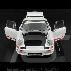 Porsche 911 Carrera RS 2.7 1973 blanche / rouge 1/18 Welly 18044